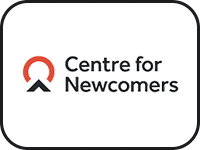 Centre for newcomers logo for resettlement.